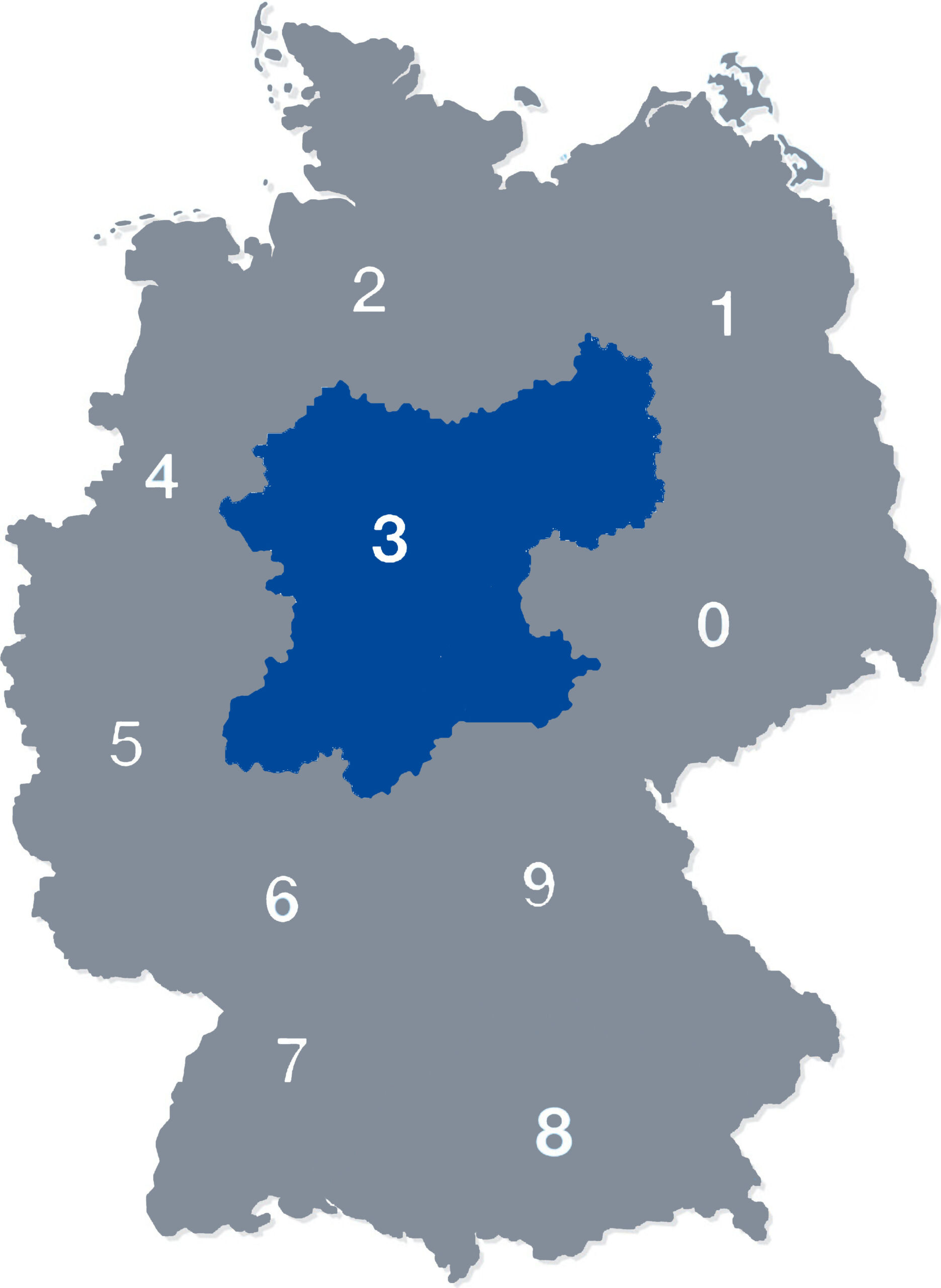 deutschlandkarte plz 3psd